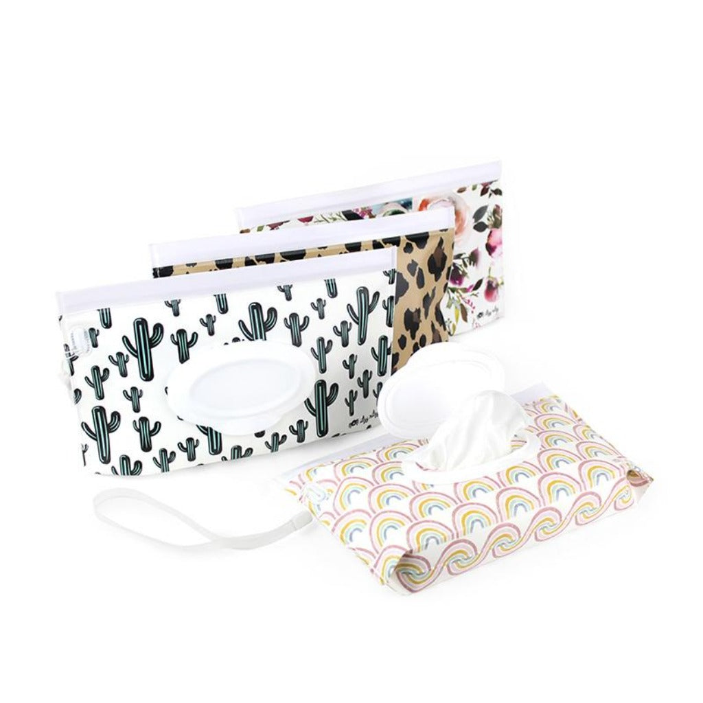 Take & Travel Pouch? Reusable Wipes Case