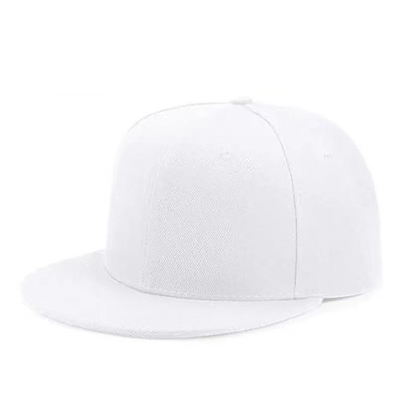 Hat Men's Trendy Hip-Hop Cap Korean Style Street Men's Black Autumn And Winter Outdoor Hip-Hop Flat-edge Baseball Cap