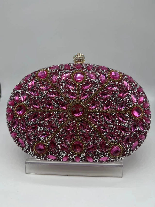 Sunflower Diamond-encrusted Dinner Bag Fashion Banquet Women's Clutch Bag Personality Dress Evening Bag