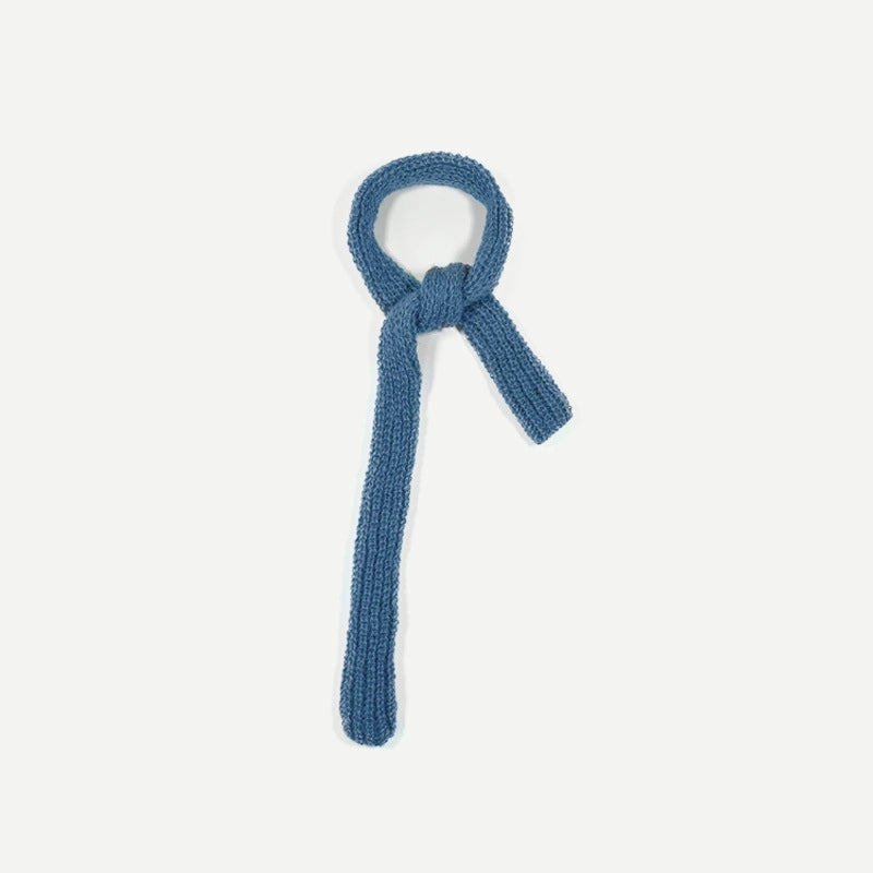 Women's Minimalist Streetwear Solid Color Acrylic Knit Scarf