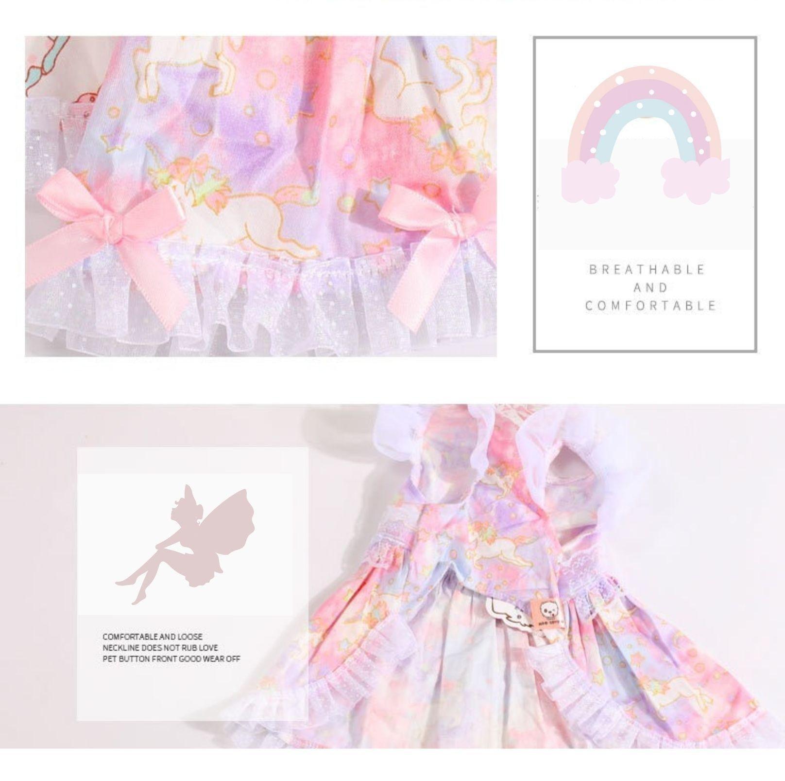 Pet Ice Cream Summer Dress