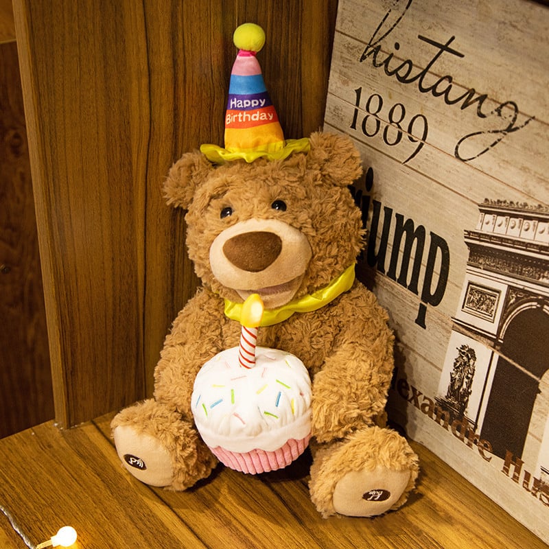 🎁Adorable Happy Birthday Teddy BearBuy More Save More!&Buy 2 Free Shipping)