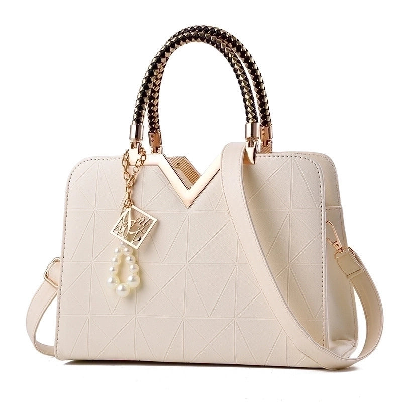 Women's Large All Seasons Pu Leather Vintage Style Handbag
