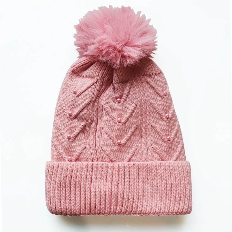 Women's Minimalist Solid Color Crimping Wool Cap