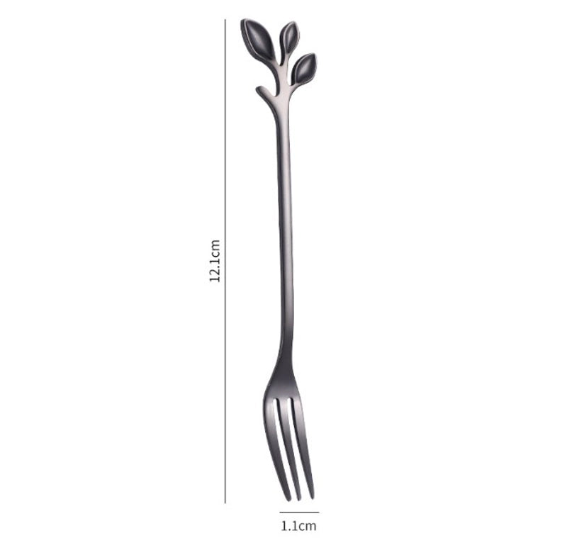 Casual Flower Stainless Steel Spoon