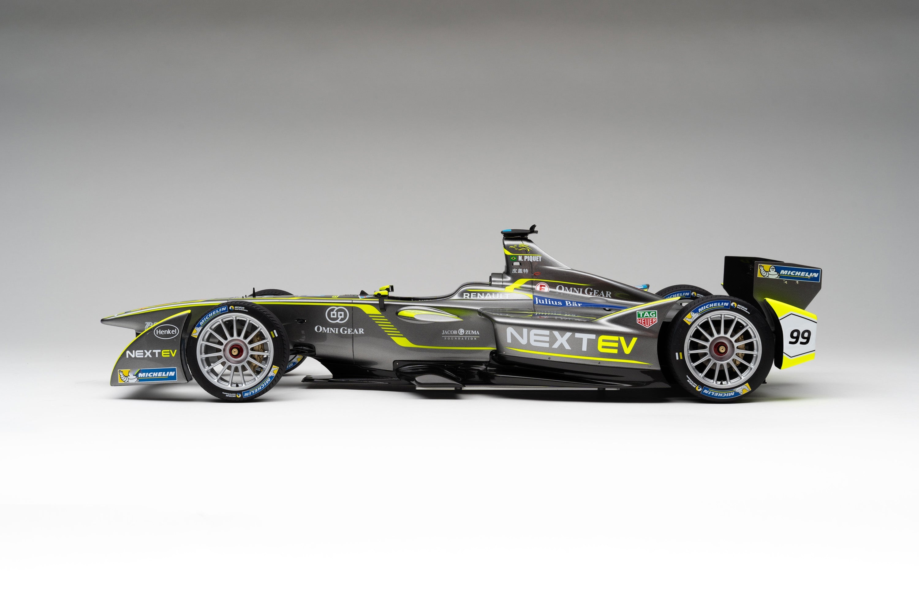 NEXTEV TCR Liveried Spark-Renault SRT_01E (2016) - Piquet Jr. - Carrera 2 del ePrix de Londres