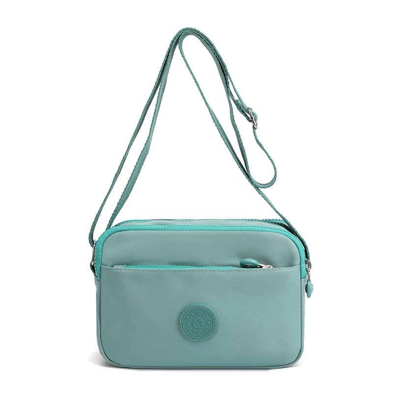 Unisex Oxford Cloth Printing Streetwear Square Zipper Square Bag