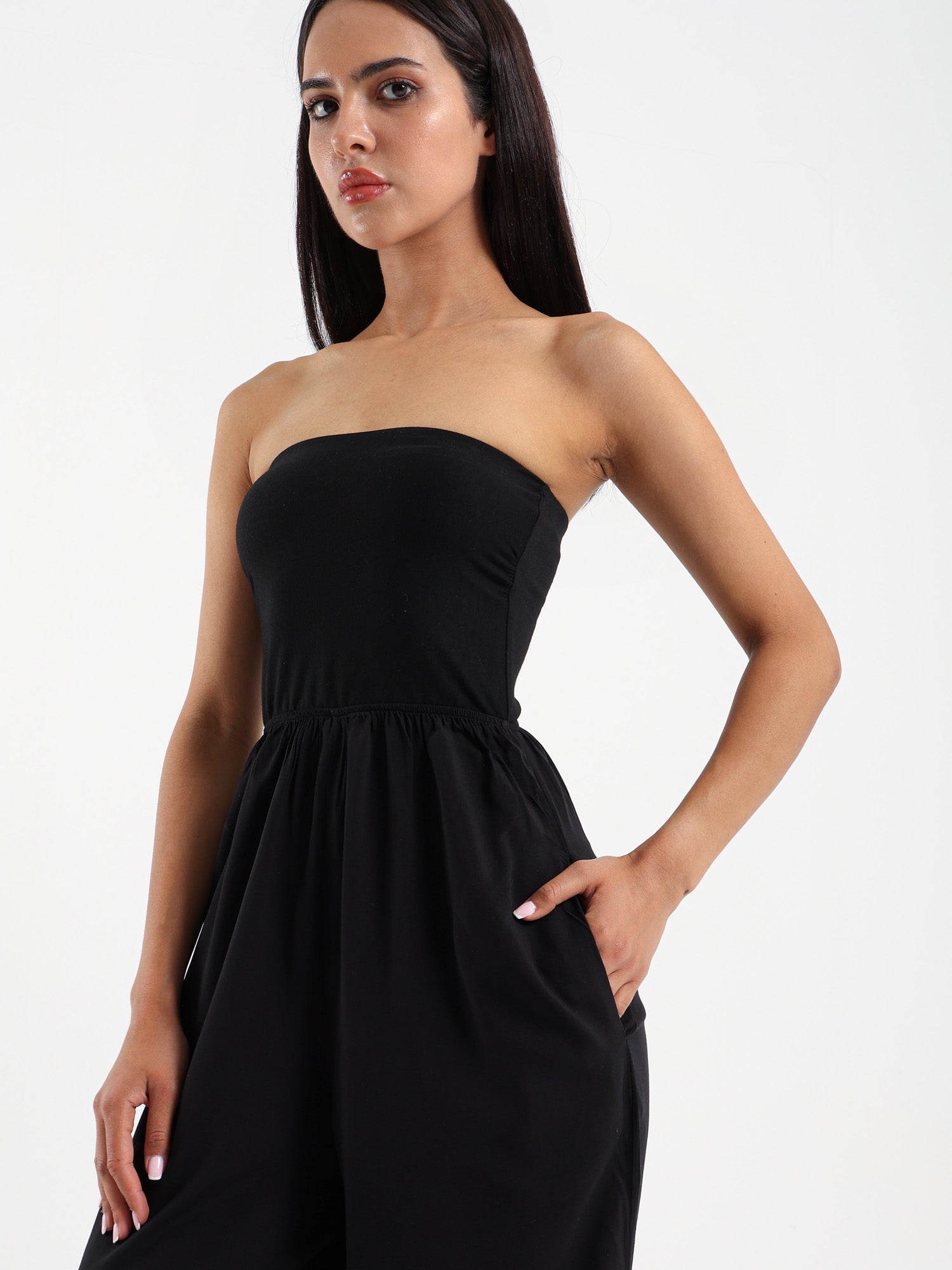 Strapless Jumpsuit
