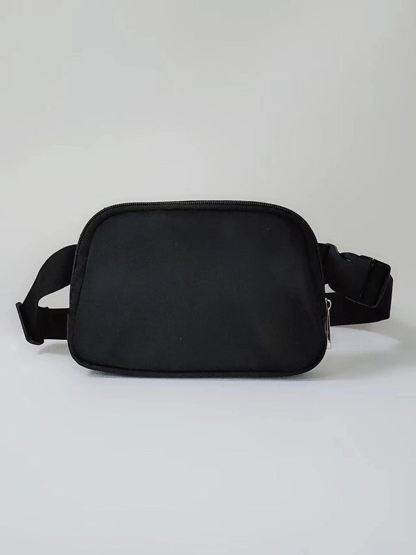 Women's Streetwear Solid Color Nylon Waist Bags