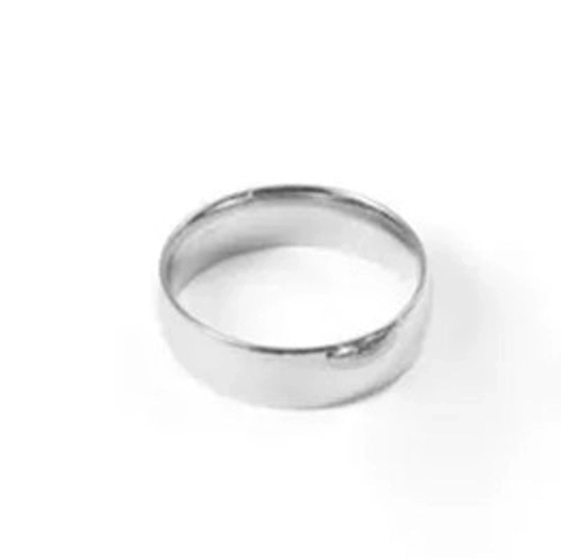 Stainless Steel 14K Gold Plated Minimalist Plating Geometric Rings