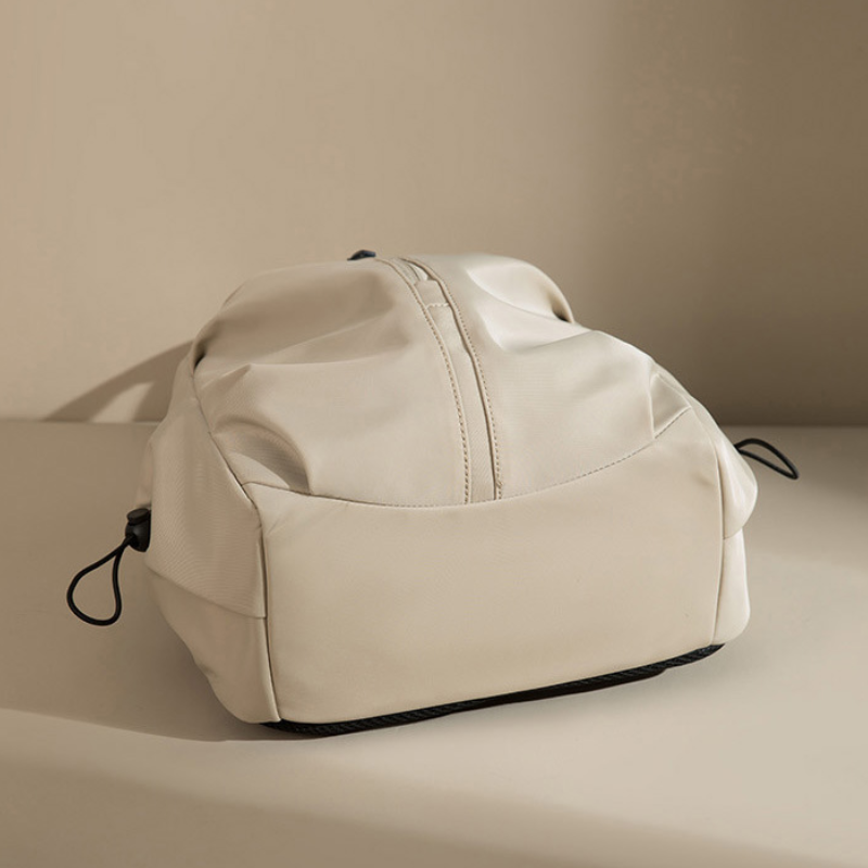 Anti-Theft Large Capacity Textured Nylon Backpack