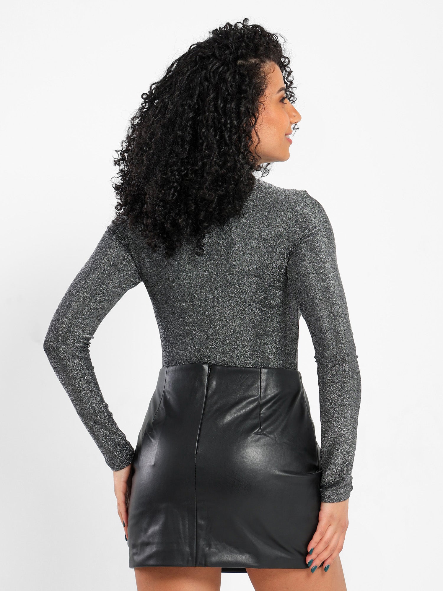 Casual Shiny Top