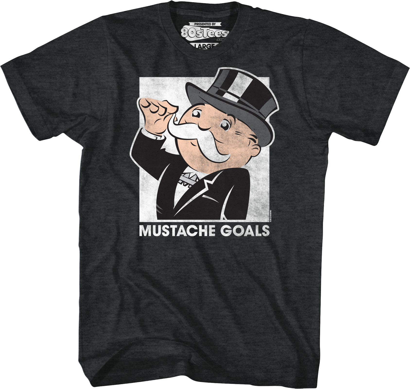 Mustache Goals Monopoly T-Shirt