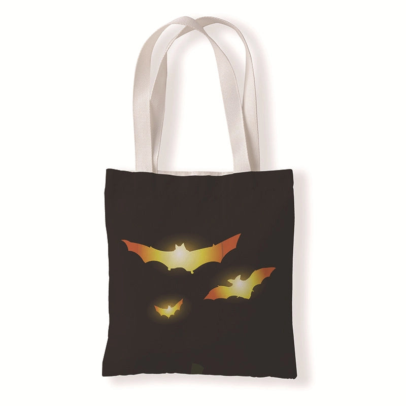 Unisex Minimalist Pumpkin Shopping Bags