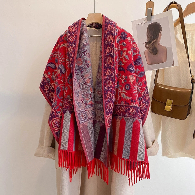 Women's Elegant Sweet Geometric Rayon Scarf