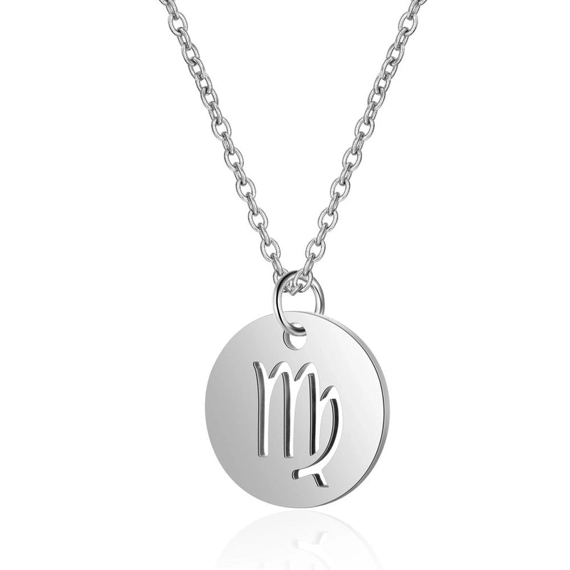 Minimalist Constellation 201 Stainless Steel 18K Gold Plated Polishing Pendant Necklace