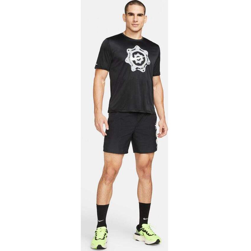 Wxl-Camiseta Hombre Nike Dry-Fit Wild Run Miler Gx