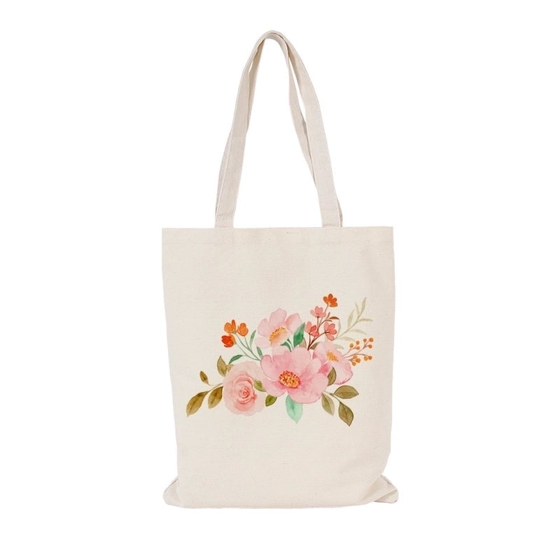 Women's Casual Flower Shopping Bags