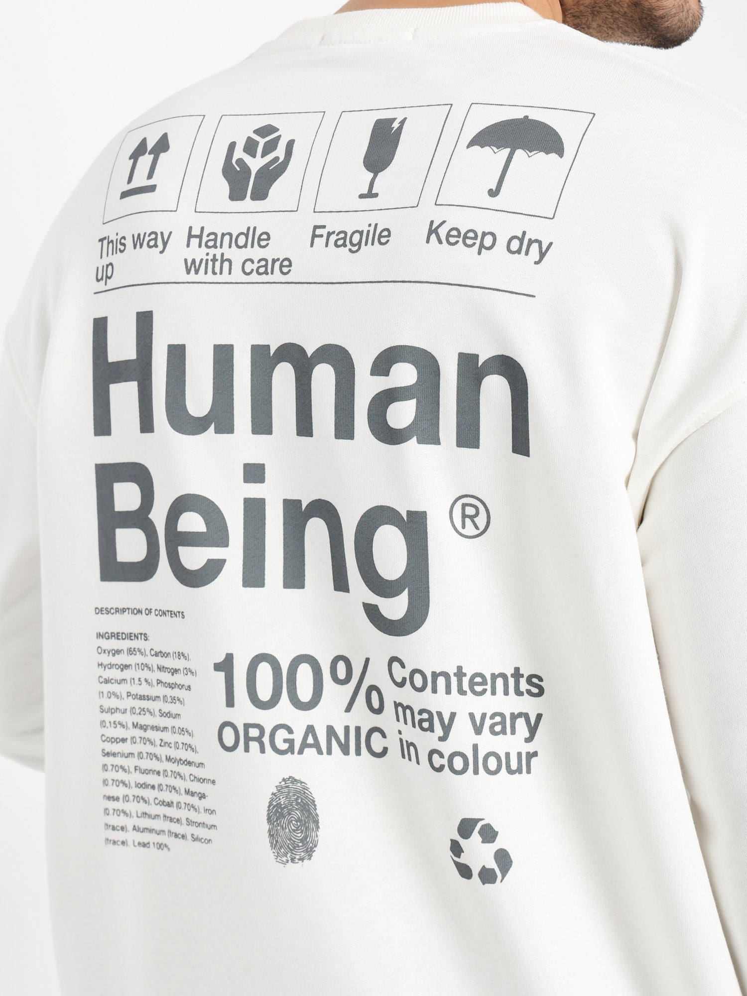 Front Place Print Sweatshirt