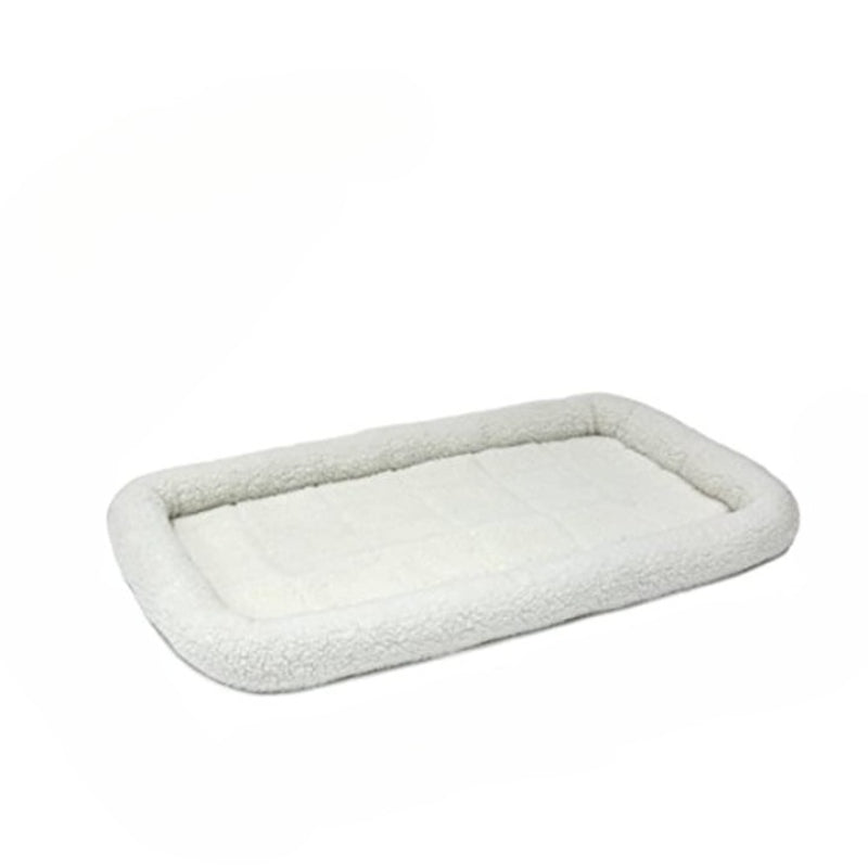 Comfortable Bolster Pet Bed for Dogs & Cats | Ultra soft Synthetic fur