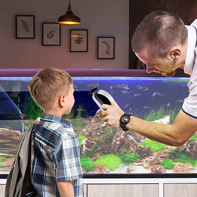🔥FATHER'S DAY SALE - Strong Magnetic Aquarium Fish Tank Scraper