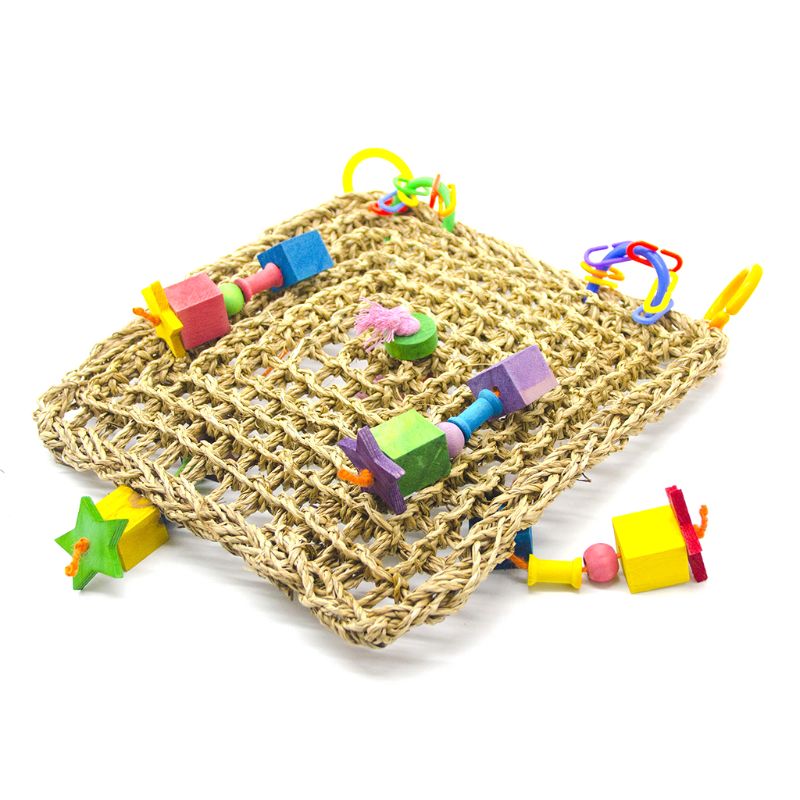 Braid Rope Net Bird Toy