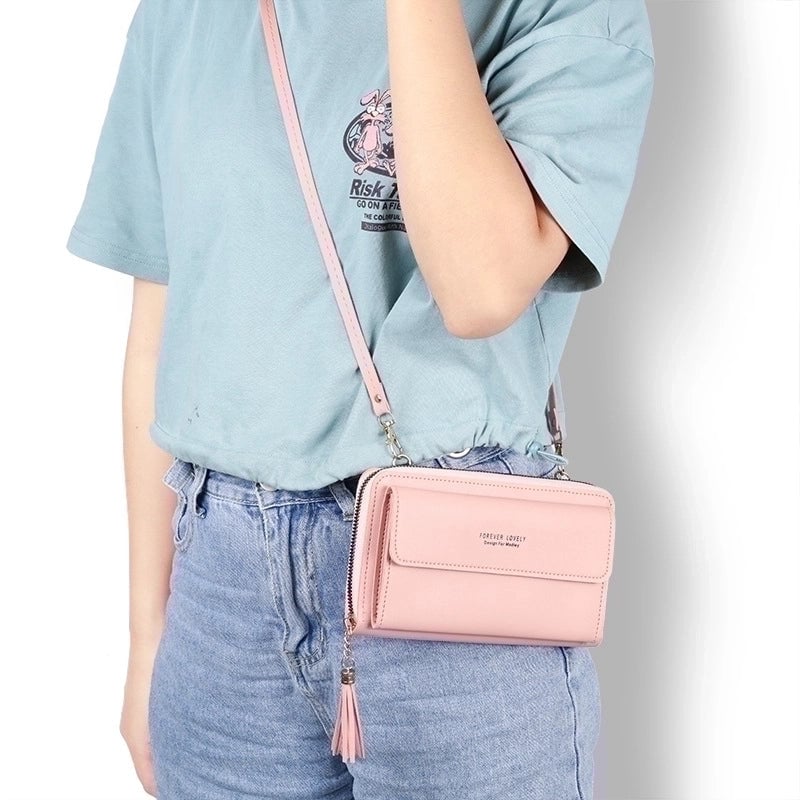Women's All Seasons Pu Leather Fashion Phone Wallet