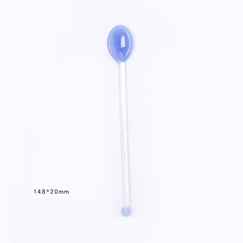 Minimalist Transparent Glass Spoon