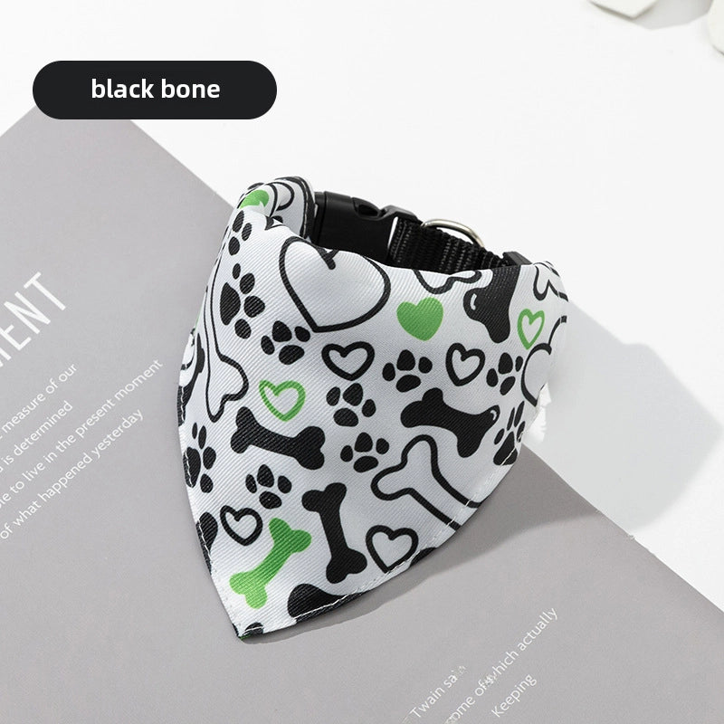 Pet Clothing Accessories Dog Scarf Pet Triangle Saliva Towel Dog Accessories
