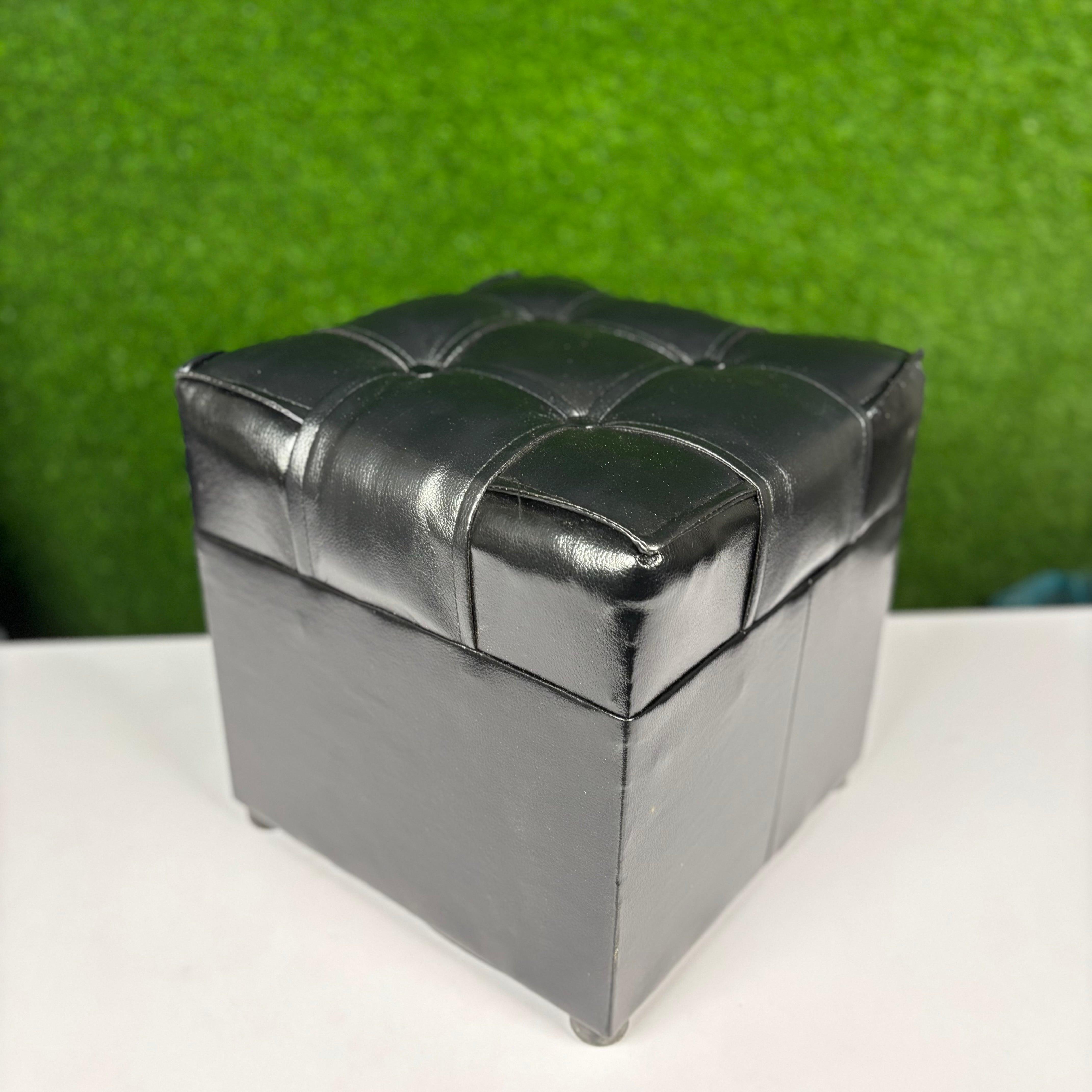 Square Shape PU Leather Rest Stool 13