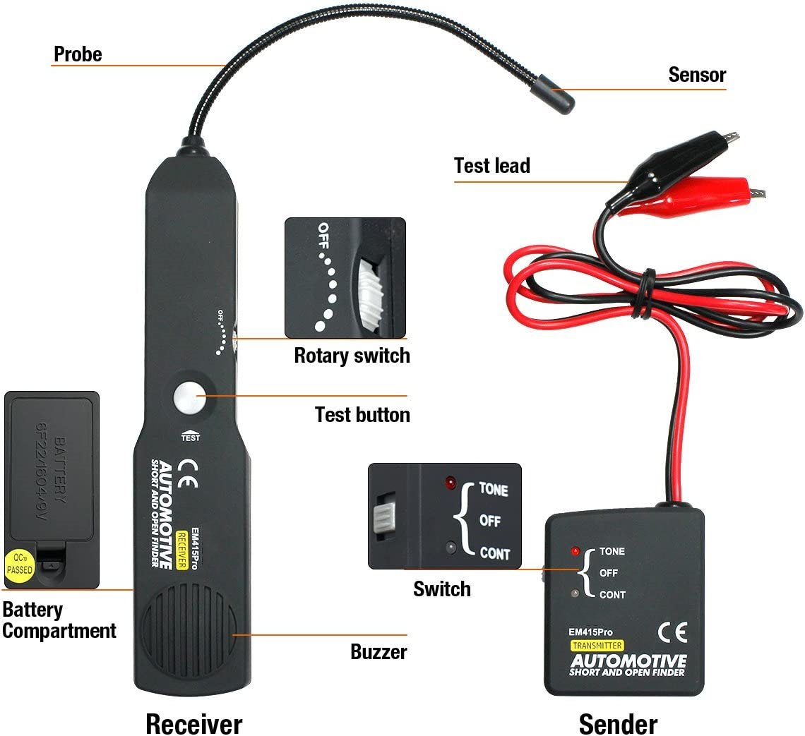 🎁2024 New Year Hot Sale🎁 🔥🔥Digital Car Circuit Scanner Diagnostic Tool