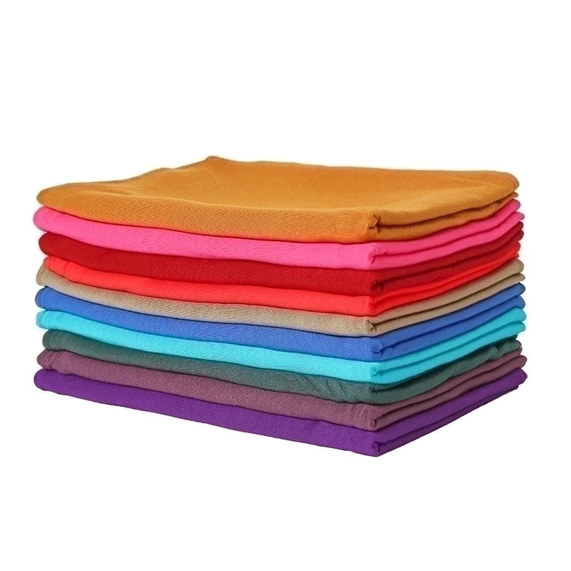 Women's Ethnic Style Solid Color Modal Hijab