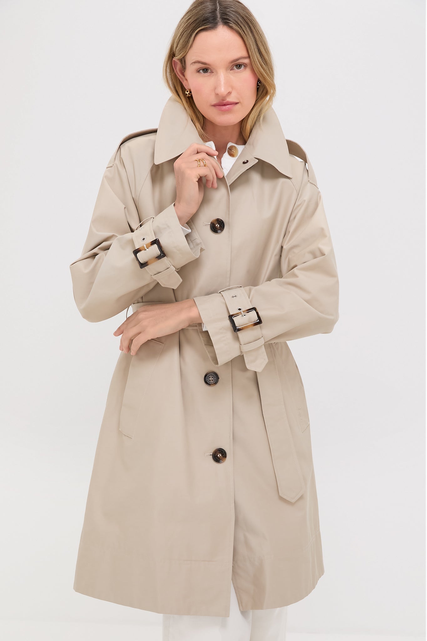 Light Sand Maia Showerproof Jacket
