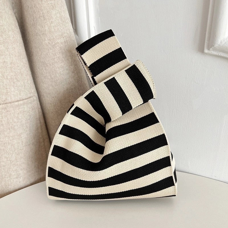 Spring And Summer New Arrival Women's Bag Handbag Bag Fashionable Simple Niche Knitted Bag Vesel Bag Crossbody Bag