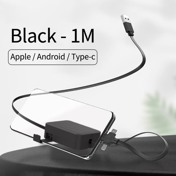 ⏰PROMOTION SALE 49% OFF🔥3 in 1 Rechargeable USB Fast Charging Cable & Mobile Stand