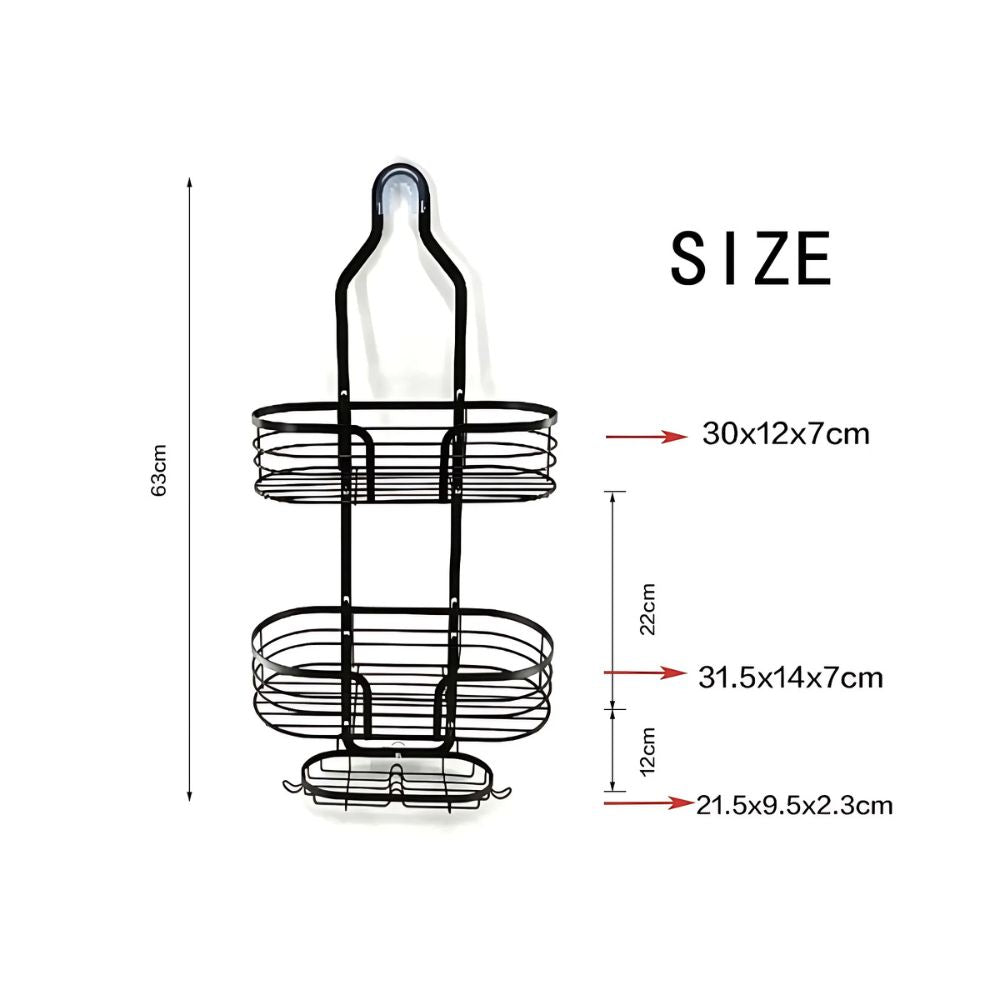 Three Layer Shower Organiser Caddy
