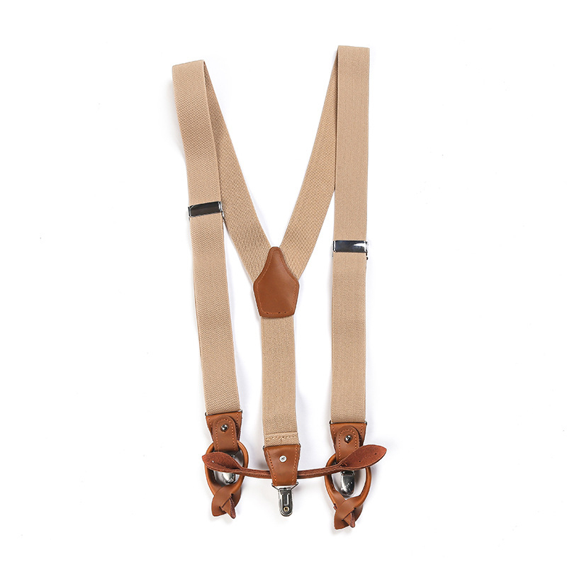 Vintage Overalls Removable Adjustable Suspenders