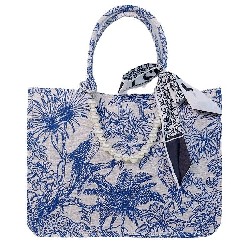 Women's Large Winter Autumn Canvas Vintage Style Handbag