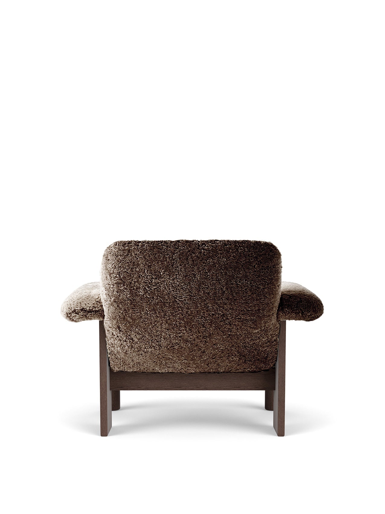 Brasilia Lounge Chair. Low Back. Sheepskin