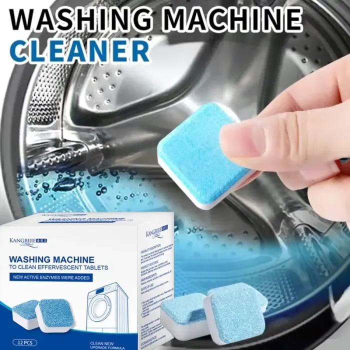 🍃Washing Machine Cleaner Descaler 12 Pack - Deep Cleaning Tablets🔥