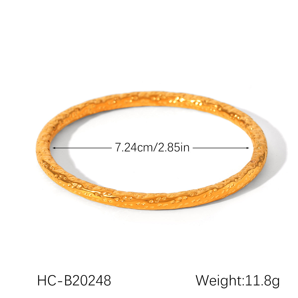 Ins Style Stainless Steel Bracelet 18K Gold-Plated Open Bracelet Titanium Steel Bracelet Female Jewelry