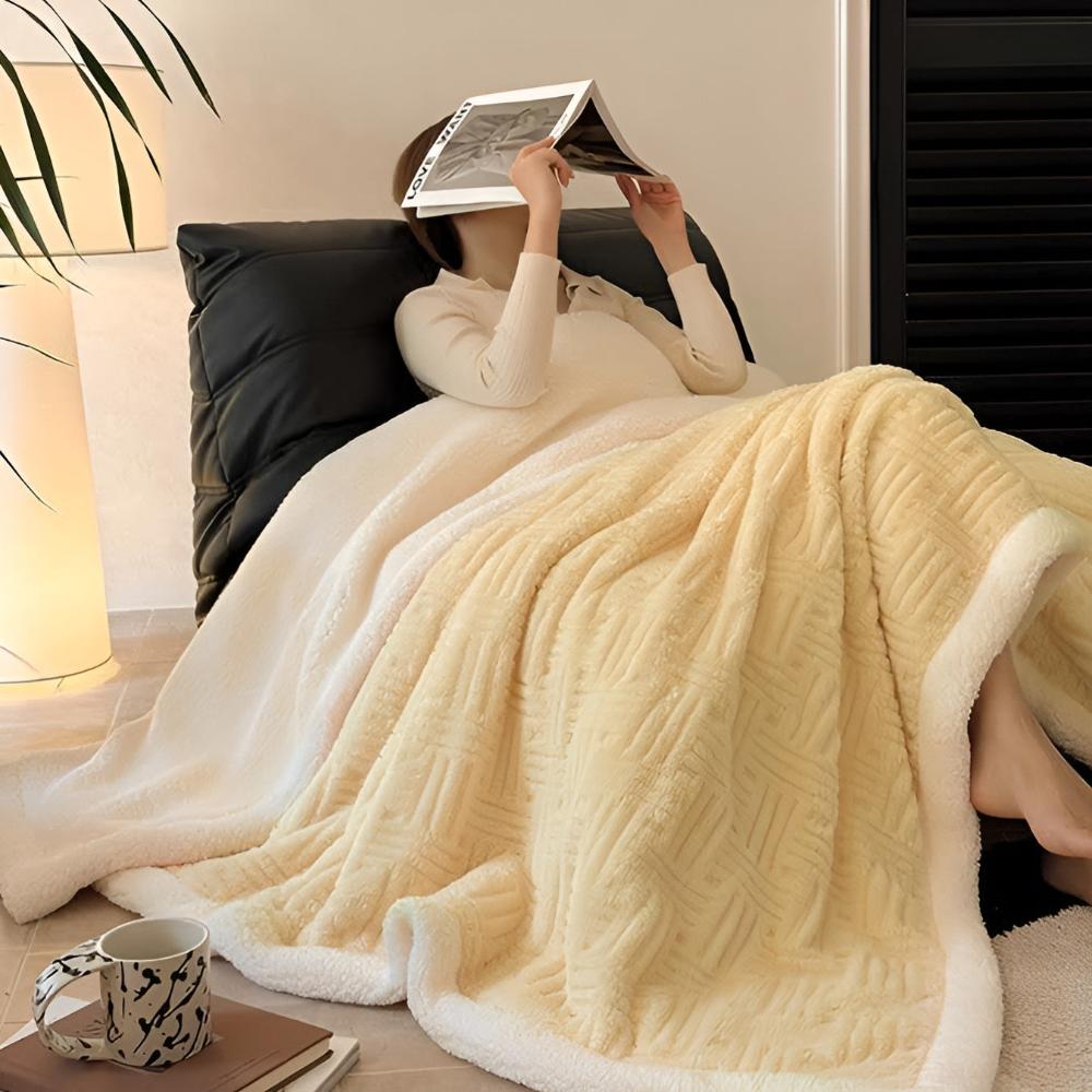 Plush Paradise Sherpa Blanket