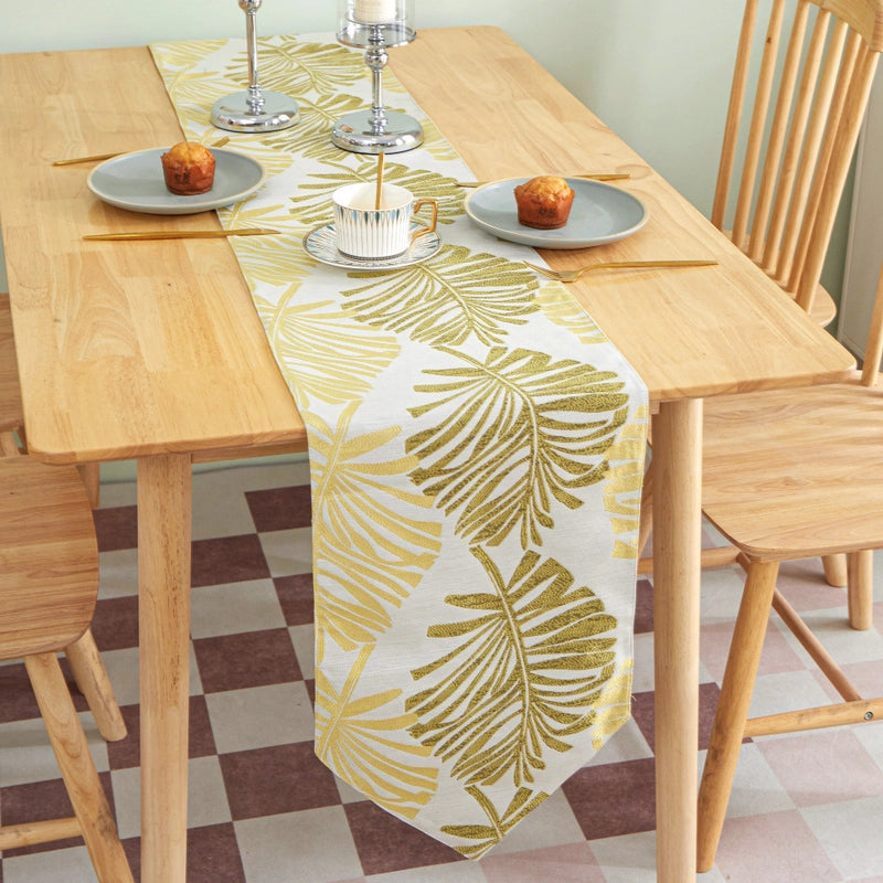 Casual Elegant Minimalist Leaf Polyester Tablecloths