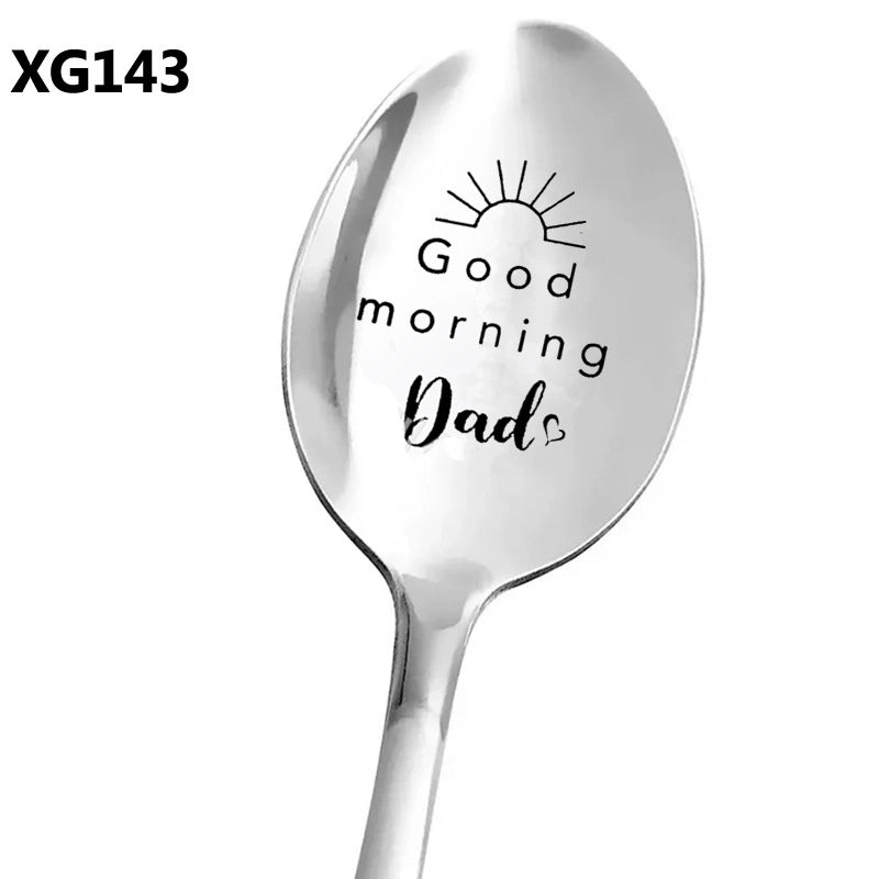 Fashion Letter Stainless Steel Tableware 1 Piece