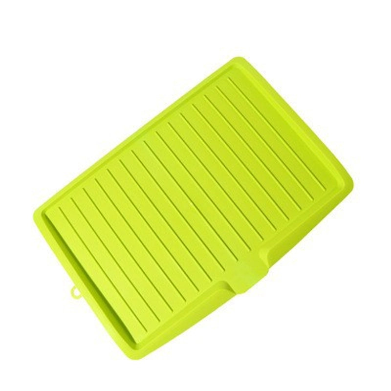 Kitchen Creative Draining Tray Fruit And Vegetable Draining Plate Rectangular Tableware Bowl Dish Draining Storage Rack