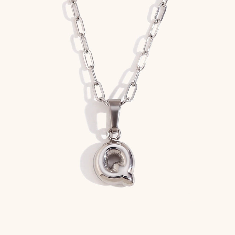 Minimalist Commute Letter Stainless Steel Titanium Steel Plating Gold Plated Pendant Necklace