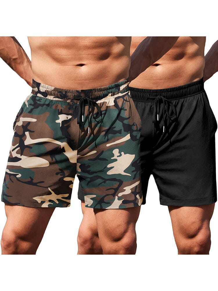 Athletic 2-Pack Workout Hiking Shorts (US Only)