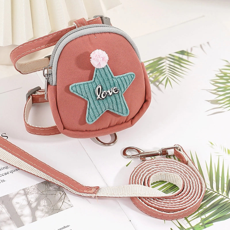 Cute Polyester Letter Star Leash