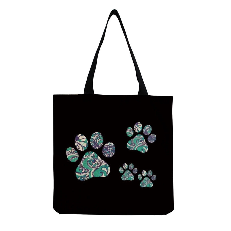 Women's Minimalist Letter Shopping Bags