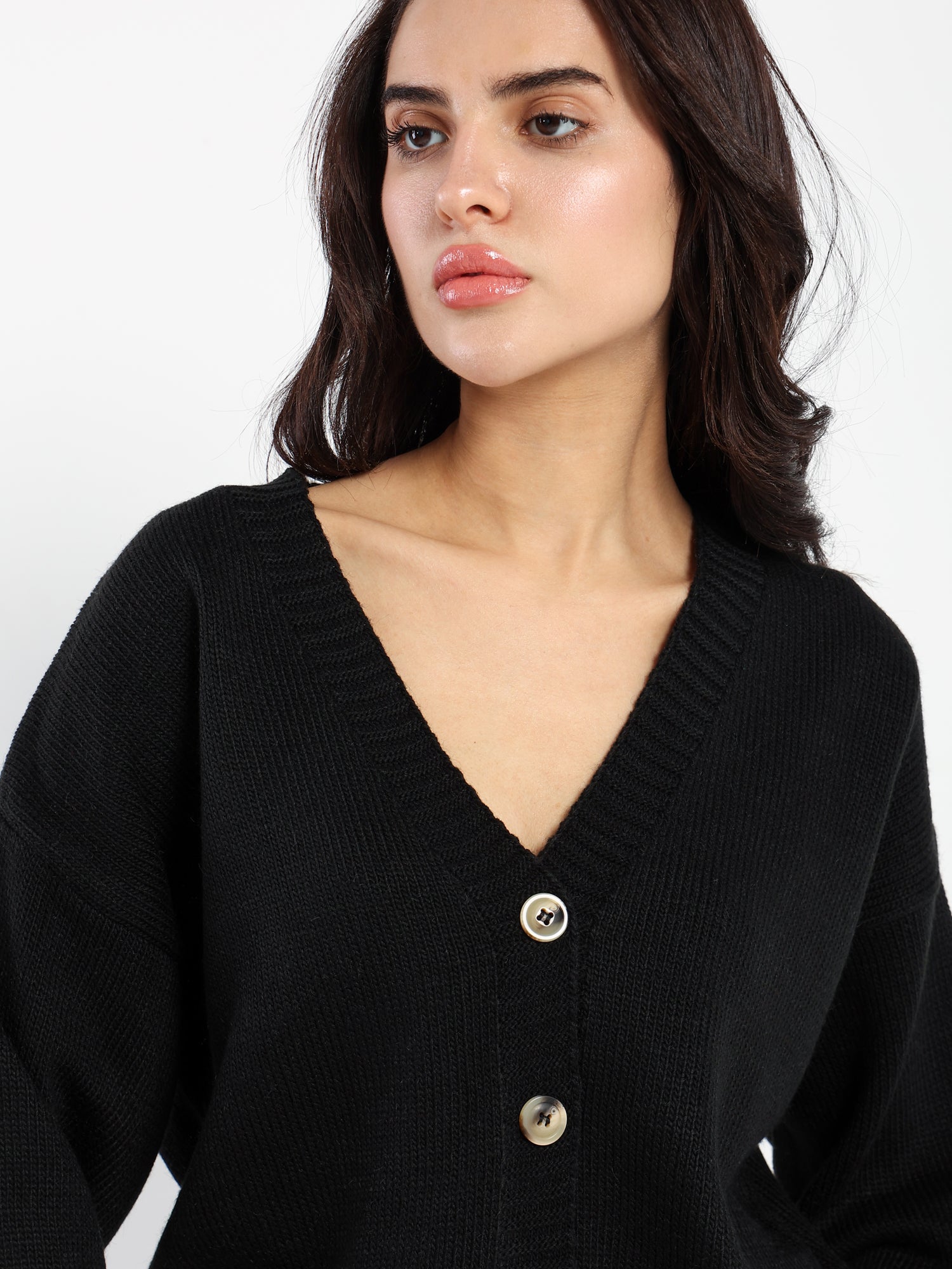Basic Short Solid Cardigan